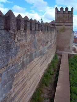 Murallas de la Alcazaba de Badajoz [Foto: A. Pérez]