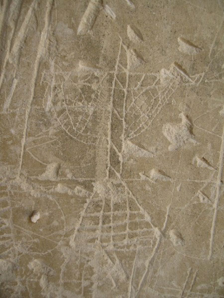 Grafitos históricos del barrio granadino del Albayzín