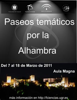 Paseos temáticos por la Alhambra