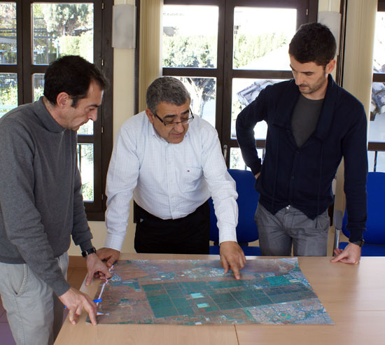 José Torres, Julio Navarro y Fidel Garrido