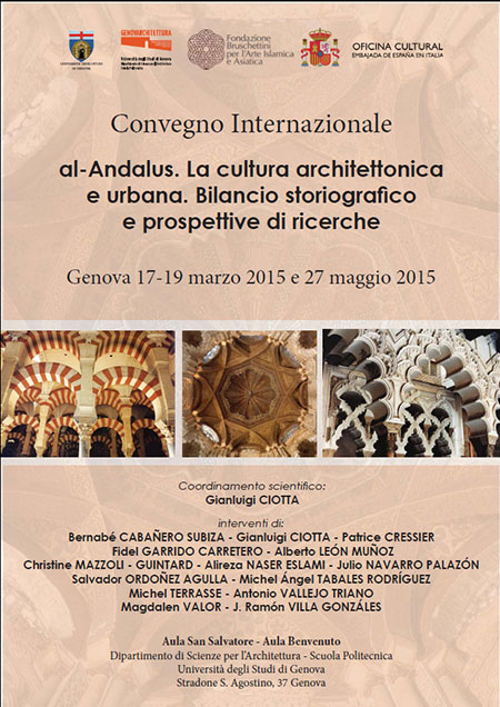 Congreso Internacional “al-Andalus. La cultura architettonica e urbana. Bilancio storiografico e prospettive di ricerche”