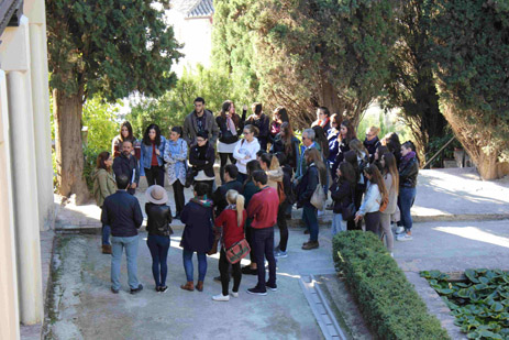 Visita a la Escuela de Estudios Árabes de alumnos del grado en Historia del Arte de la UGR