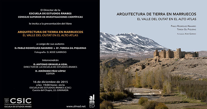 Invitación presentación libro