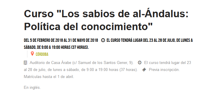 curso los sabios de al-andalus