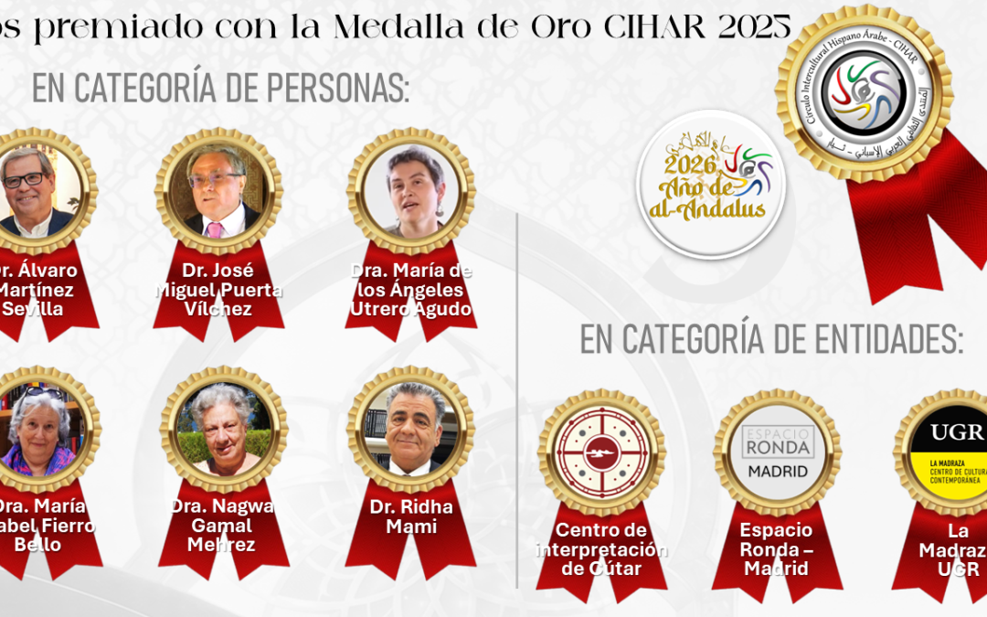 M.ª Ángeles Utrero obtiene la Medalla de Oro CIHAR 2025