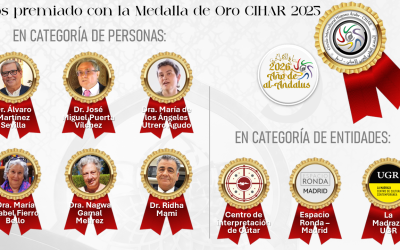 M.ª Ángeles Utrero obtiene la Medalla de Oro CIHAR 2025
