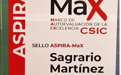 La EEA (CSIC) logra el sello de Excelencia ASPIRA-MaX Sagrario Martínez-Carrera